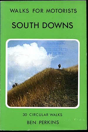 Seller image for South Downs | Walks For Motorists Series No. 25 | 30 Circular Walks | Warne Gerrard Guides for Walkers. for sale by Little Stour Books PBFA Member