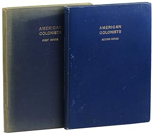 Image du vendeur pour American Colonists in English Records First and Second Series: A Guide to Direct References in Authentic Records, Passenger Lists not in "Hotten" &c., &c., &c mis en vente par Kenneth Mallory Bookseller ABAA