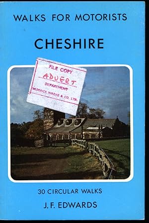 Seller image for Cheshire | Walks For Motorists Series No. 7 | 30 Circular Walks | Warne Gerrard Guides for Walkers. for sale by Little Stour Books PBFA Member