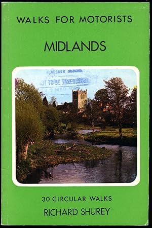 Seller image for Midlands | Walks For Motorists Series No. 1 | 30 Circular Walks | Warne Gerrard Guides for Walkers. for sale by Little Stour Books PBFA Member
