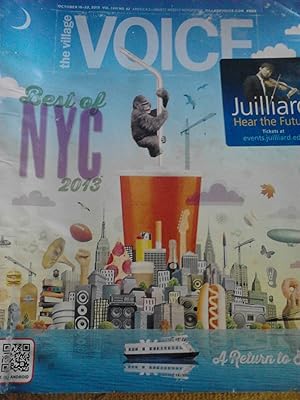 The Village Voice [Newspaper]; Vol. LVIII, No. 42; October 16-22, 2013; Best of NYC 2013: A Retur...