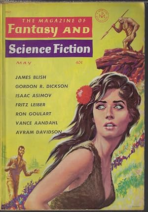 Imagen del vendedor de The Magazine of FANTASY AND SCIENCE FICTION (F&SF): May 1962 a la venta por Books from the Crypt