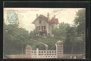 Carte postale Bellozanne, Chalet Normand