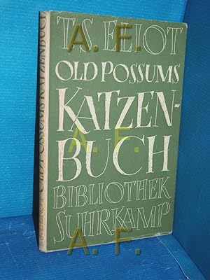Seller image for Old Possums Katzenbuch : englisch und deutsch (Bibliothek Suhrkamp Band 10) for sale by Antiquarische Fundgrube e.U.