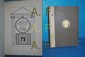 Seller image for Die Orestie des schylos : drei Teile for sale by Antiquarische Fundgrube e.U.