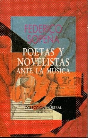 Bild des Verkufers fr POETAS Y NOVELISTAS ANTE LA MUSICA. zum Verkauf von Librera Javier Fernndez