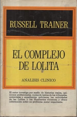 Imagen del vendedor de EL COMPLEJO DE LOLITA. ANALISIS CLINICO. a la venta por Librera Javier Fernndez