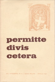 Bild des Verkufers fr Permitte divis cetera, zijnde een critisch tractaat.*) zum Verkauf von Antiquariaat Parnassos vof