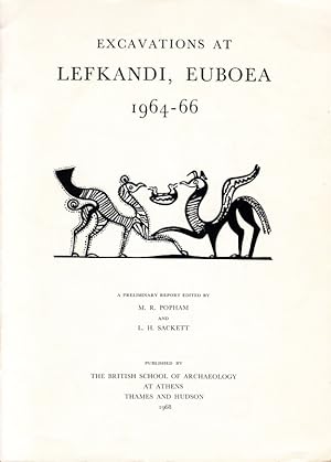 Bild des Verkufers fr Excavations at Lefkandi, Euboea, 1964?1966. A Preliminary Report. zum Verkauf von Centralantikvariatet