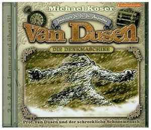 Bild des Verkufers fr Prof. van Dusen und der schreckliche Schneemensch, Audio-CD zum Verkauf von AHA-BUCH GmbH