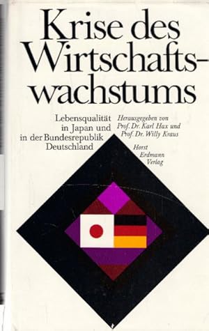 Immagine del venditore per Krise des Wirtschaftswachstums. Lebensqualitt in Japan und der Bundesrepublik Deutschland venduto da AMAHOFF- Bookstores