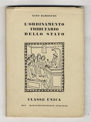 Seller image for L'ordinamento tributario dello stato. for sale by Libreria Oreste Gozzini snc