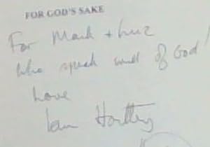 Immagine del venditore per FOR GOD'D SAKE: A Controversial Conversation about GOD - (Signed and Inscribed by the author Dr. Ian Hartley ) venduto da Chapter 1