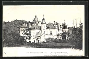 Bild des Verkufers fr Carte postale St-Gengoux-le-National, Chateau de Burnand zum Verkauf von Bartko-Reher