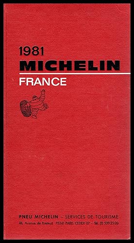 Michelin Red (Rouge) Guide: France, 1981