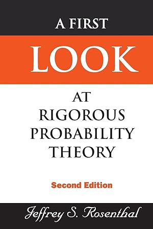 Bild des Verkufers fr A First Look at Rigorous Probability Theory zum Verkauf von moluna