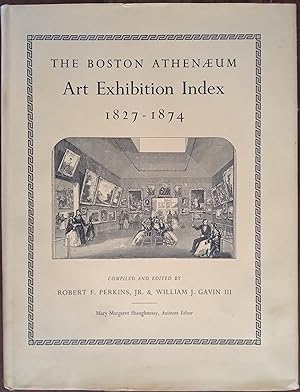 Imagen del vendedor de Boston Athenaeum Art Exhibition Index 1827-1874 a la venta por The Book House  (PBFA)