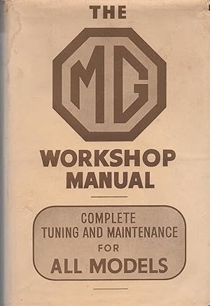 MG Workshop Manual Complete Tuning and Maintenance for All Models