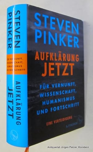 Bild des Verkufers fr Aufklrung jetzt. Fr Vernunft, Wissenschaft, Humanismus und Fortschritt. Eine Verteidigung. Aus dem Englischen von Martina Wiese. 2. Auflage. Frankfurt, S. Fischer, 2018. Mit Tabellen. 736 S. Or.-Pp. mit Schutzumschlag. (ISBN 978310022059). zum Verkauf von Jrgen Patzer