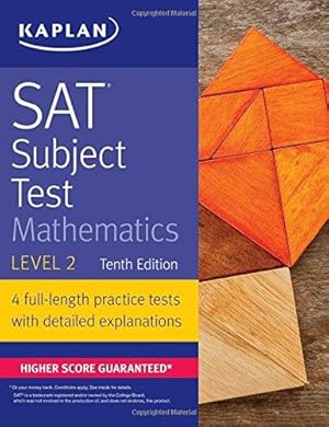 Seller image for SAT Subject Test Mathematics Level 2 (Kaplan Test Prep) for sale by WeBuyBooks