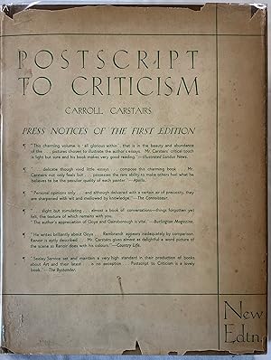 Seller image for Postscript to Criticism New Edition for sale by Before Your Quiet Eyes