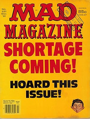 Mad Magazine No. 221 March 1981 - The Shining Movie Parody