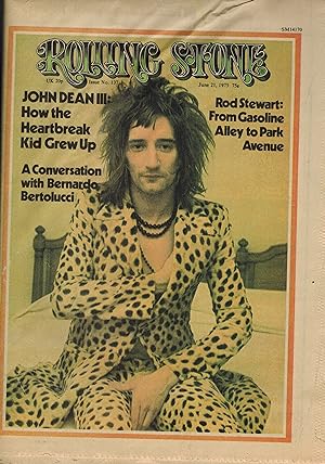 Rolling Stone Magazine No. 137 - June 21, 1973 - - Rod Stewart - John Dean III - Bernardo Bertolu...