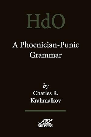 Seller image for A Phoenician-Punic Grammar for sale by moluna