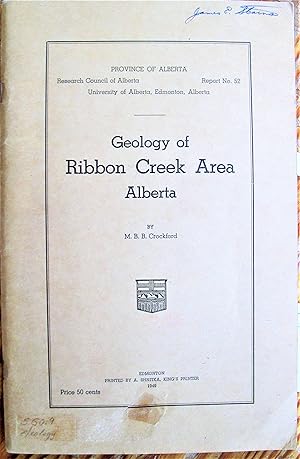 Geology of Ribbon Creek Area Alberta