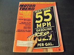 Motor Trend Apr 1975 Recreation Vehicles, New Spped Limit 55