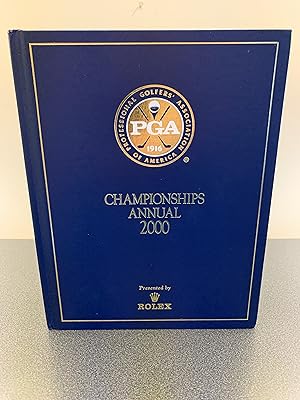 Seller image for PGA Championships Annual 2000 [FIRST EDITION] for sale by Vero Beach Books