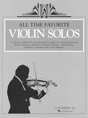 Imagen del vendedor de All Time Favorite Violin Solos (Paperback) a la venta por Grand Eagle Retail