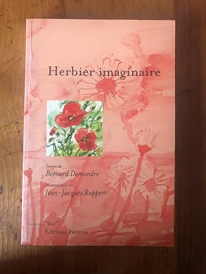 Imagen del vendedor de Herbier imaginaire a la venta por Librairie des Possibles