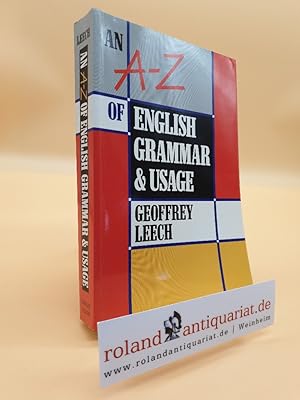 Imagen del vendedor de An A-Z of English Grammar and Usage a la venta por Roland Antiquariat UG haftungsbeschrnkt