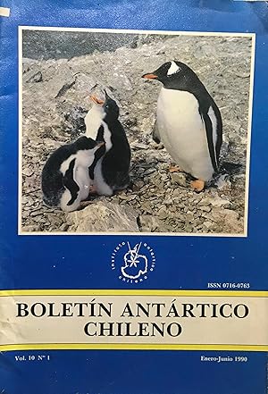 Boletín Antártico Chileno. Vl. 10 - N°1 - Enero - Junio 1990