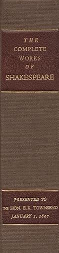 Immagine del venditore per The Complete Works of Shakespeare Comprising His Dramatic and Poetical Works Accurately Printed From the Text of the Corrected Copy Left by the Late George Steevens, Esq. With A Glossary and Notes and a Memoir by Alex Chalmers, A.M. venduto da Americana Books, ABAA