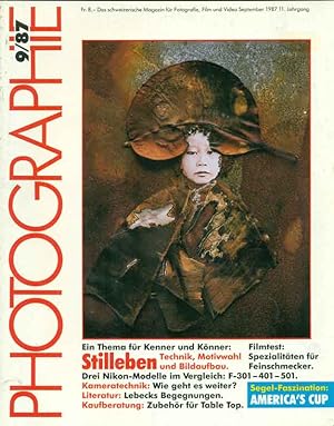 Photographie. Heft Nr. 9/ 87. Das schweizerische Magazin für Fotografie, Film und Video.