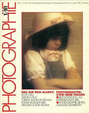 Bild des Verkufers fr Photographie. Heft Nr. 1/ 81. 5. Jahrgang. Das internationale Monatsmagazin fr Photographie und Film. zum Verkauf von Online-Buchversand  Die Eule