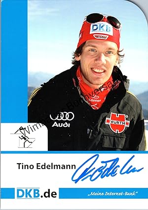 Bild des Verkufers fr Original Autogramm Tino Edelmann Nordische Kombination /// Autograph signiert signed signee zum Verkauf von Antiquariat im Kaiserviertel | Wimbauer Buchversand