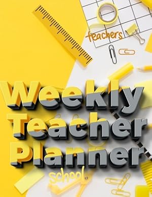 Bild des Verkufers fr Weekly Teacher Planner: Academic Year Lesson Plan and Record Book - Undated Weekly/Monthly Plan Book - 52 Week (Paperback or Softback) zum Verkauf von BargainBookStores