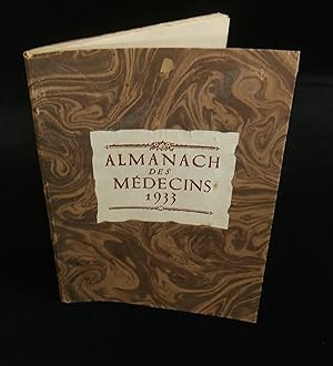 Image du vendeur pour ALMANACH DES MDECINS 1933 . mis en vente par Librairie Franck LAUNAI