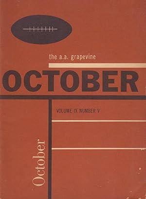 [Alcoholics Anonymous] The A.A. Grapevine -- October 1952