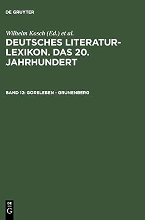 Bild des Verkufers fr Gorsleben - Grunenberg (German Edition) [Hardcover ] zum Verkauf von booksXpress