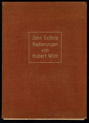 Zehn Exlibris-Radierungen.