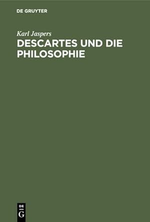 Bild des Verkufers fr Descartes und die Philosophie zum Verkauf von AHA-BUCH GmbH