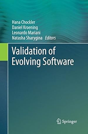 Bild des Verkufers fr Validation of Evolving Software [Paperback ] zum Verkauf von booksXpress