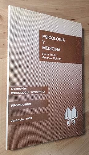 Imagen del vendedor de Psicologa y medicina a la venta por Llibres Bombeta