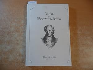 Seller image for Jahrbuch des Wiener Goethe Vereins : Band 94 - 1990 for sale by Gebrauchtbcherlogistik  H.J. Lauterbach