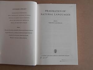 Seller image for Pragmatics of natural languages. for sale by Librera Camino Bulnes