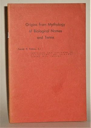 Seller image for Origins from Mythology of Biological Names and Terms for sale by Azarat Books